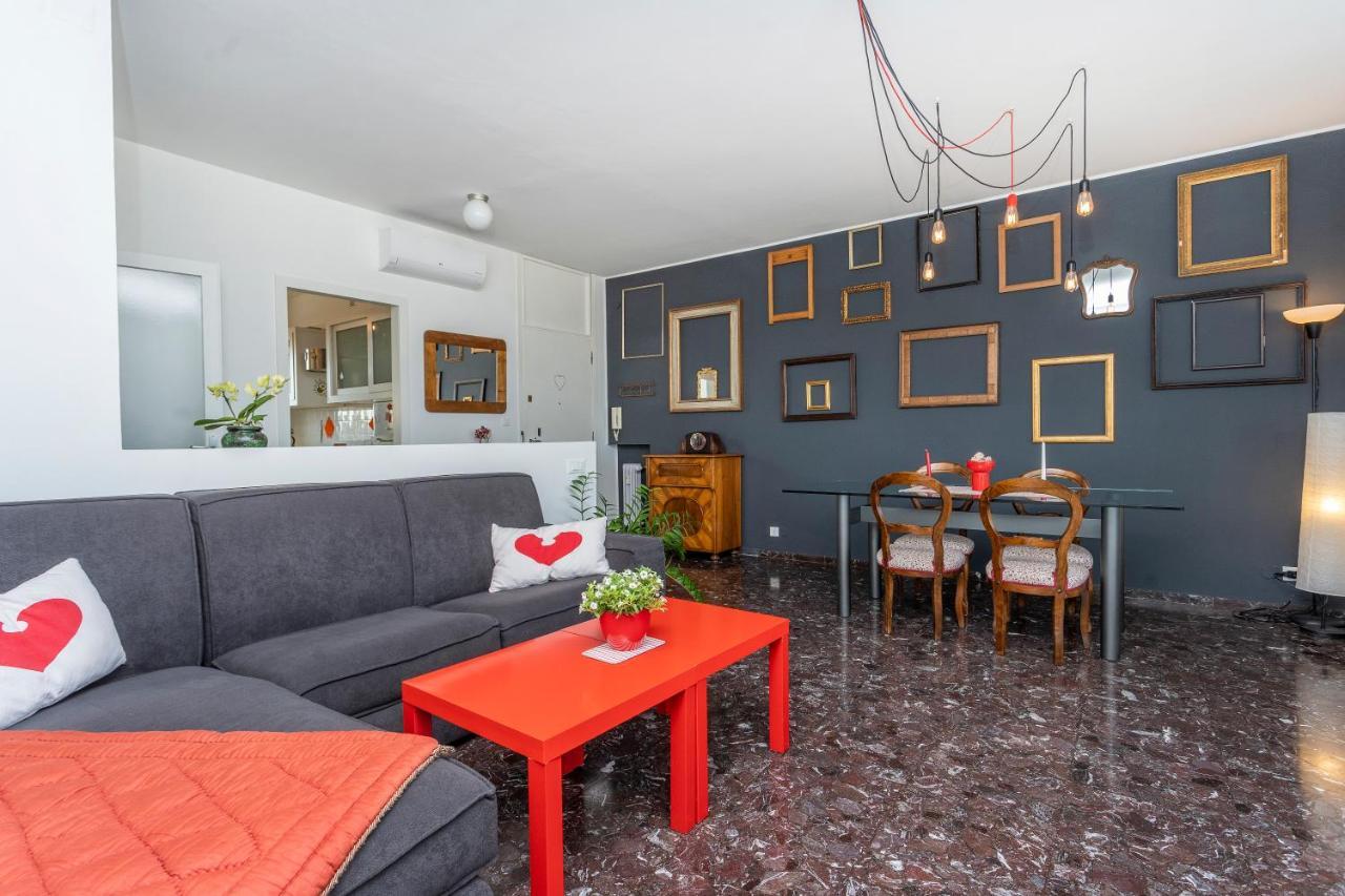 Udine Viale Venezia Huge Red Apartment Luaran gambar